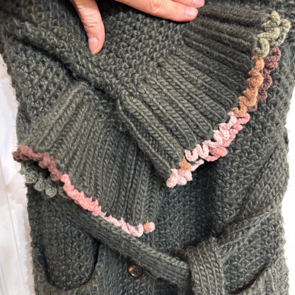 Moschino Cheap and Chic long cardigan sweater - Picture 4 of 15